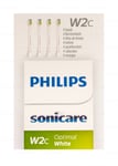 4x Philips Sonicare W2c Optimal White Mini Replacement Brush Heads BrushSync