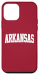 iPhone 12 mini Retro Arkansas Tee Vintage Arkansas Red White TShirt Classic Case