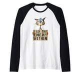 Kamala Harris 2024 - I Am The Enemy Within Shirt for Women Raglan Baseball Tee