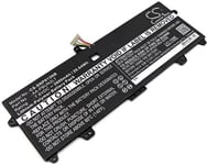 Kompatibelt med Samsung NP900X3L-K06, 7.6V, 3900 mAh