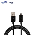 Kaapeli Samsung ECB-DU5ABE S6 Edge / universaali, Micro USB -data- ja latauskaapeli musta (OEM)