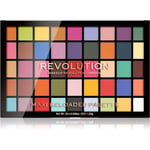 Makeup Revolution Maxi Reloaded Palette puuterimaisia luomivärejä sisältävä paletti sävy Monster Mattes 45x1.35 g