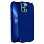 Case for iPhone 13 Pro Max Silicone Glossy Effect Mercury dark blue