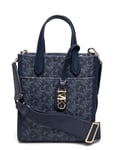 Xs Ns Shopper Tote Xbody Bags Crossbody Bags Blue Michael Kors