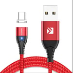 Câble Magnétique Fast Charge Avec Led Usb - Usb-C - Nintendo Switch Fortnite Fortnite (Especial Edition) - Rouge