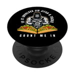 Amateur de Jiu Jitsu, Fighter, Taco Night, amateur de cuisine mexicaine PopSockets PopGrip Interchangeable