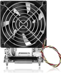 Refroidisseur de Processeur SNK-P0064AP4, Radiateur de Ventilateur de Refroidissement de 180 W 12 V pour Station de Travail et 4U de Génération H11, Prise SP3, Connecteur 4 Broches