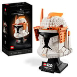 LEGO Star Wars Clone Commander Cody Helmet Collectible Set for Adults, The Clone Wars Memorabilia, Collection Gift Idea, Decor Display Model 75350