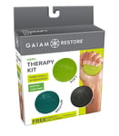 GAIAM -  RESTORE HAND THERAPY KIT GREEN