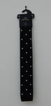 Marks and Spencer Mens Sartorial pure silk  Black/Silver Neck Tie New wiith Tags