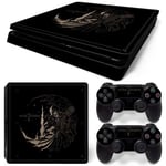 Kit De Autocollants Skin Decal Pour Console De Jeu Ps4 Slim Crane D'horreur Complet Du Corps, T1tn-Ps4slim-6528