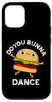 Coque pour iPhone 12/12 Pro Est-ce que vous dansez Bunna Dance ? Des jeux de mots amusants sur les hamburgers