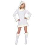 WIDMANN MILANO PARTY FASHION - Costume dame eskimo, robe, inuit, igloo, âge de glace, costumes de carnaval