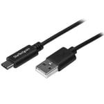 Startech.Com Cavo Usb 2mt 2.0 Usb A Usb C Nero Conf.10pz Usb2ac2m10pk Adattatore