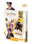 Shuffle Jeu de Cartes 5th Panel Harry Potter (Version espagnole) - Jeu de Cartes avec 4 Jeux Snap, Familles, Couples et Jeu d'action