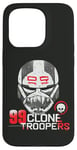 Coque pour iPhone 15 Pro Star Wars The Bad Batch Clone Troopers Wrecker Logo