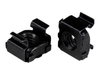 StarTech.com 10-32 Cage Nuts - 50 Pack - Rack Mount Clip Nuts - For Square Hole Server Rack - Black (CABCAGENUTS1032) - Hylsmuttrar - svart (paket om 50) - för P/N: 2POSTRACK42, 4POSTRACK12U, 4POSTRACK25U, 4POSTRACK42, RK1219WALHMR, RK1219WALHR