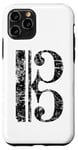 Coque pour iPhone 11 Pro Clef d'Ut (Noir Ancien) Viola, Violoncello, Cello, Trombone