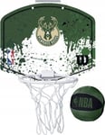 Wilson Nba Team Milwaukee Bucks Mini Hoop Wtba1302mil Zielone One Size