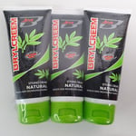 3x Brylcreem 90ml Aloe Vera Natural Styling Cream Discontinued Hair Brylcream