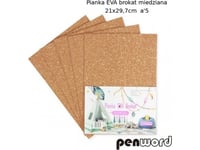 Penword Foam Eva Brokat Copper 21X29, 7 A5 Penword