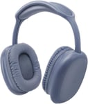 Neo Wave Casque sans Fil avec Oreillettes et Bandeau rembourré,câble de Charge USB-C Inclus,18 Heures d'utilisation consécutive,Bleu