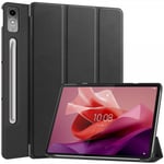 Lenovo Tab P12 TB370 Fodral Trifold Svart