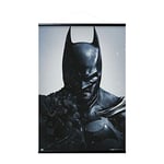 Grupo Erik Magnetic Wall Hanger, Hanging Set + Poster, 61 x 91,5 cm, BATMAN ARKHAM ORIGINS