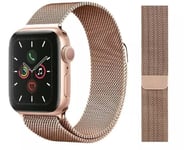 OFFICIAL GENUINE APPLE WATCH MILANESE LOOP 44MM 45MM 49MM GOLD STRAP BAND