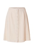 Selected Femme Slfgulia Hw Short Skirt Kräm