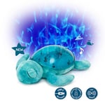 Veilleuse rechargeable Tortue Aqua bleu projection lumineuse et musicale Cloud B