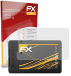 atFoliX 2x Film Protection d'écran pour XP-PEN Deco 01 V2 mat&antichoc