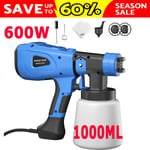  Electric Corded Paint Sprayer HVLP Airless Spray Gun Painter Car Fence Wall Des