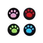 4 kpl Cat Paw Thumb Stick Grip Cap Cover PS3 / PS4 / PS5 / Xbox One / Xbox 360 -ohjaimen peliohjaimen ohjaussauvakotelon tarvikkeet