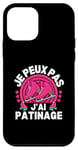 Coque pour iPhone 12 mini Je Peux Pas J'ai Patinage Patin A Glace Patinage Artistique