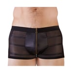 Boxer HERMÈS Noir homme sexy zip métal taille XL