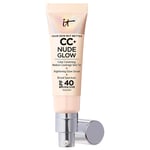 IT Cosmetics CC+ and Nude Glow Lightweight Foundation and Glow Serum with SPF40 32ml (Various Shades) - Fair Beige