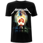 Metallica Unisex Adult Exploded Back Print T-Shirt S Svart Black S