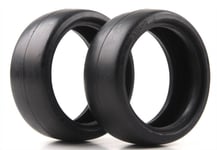 Slick Tires 1:10 KWC 24mm Soft 2pcs TF-5 T-F6 Chassis Replacement Kyosho 92018-S