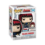 Funko Pop! Marvel: A60- Comic Black Widow with Enamel Pin - Marvel Comics- Exclusivité Amazon - Figurine en Vinyle à Collectionner - Idée de Cadeau - Produits Officiels