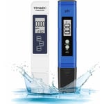 Ph Mètre, Eletorot Testeur ph Piscine 4 en 1 ph Metre Electronique tds Metre de Qualité de l'eau et ph Test pour Potable Aquariums Hydroponie Piscine