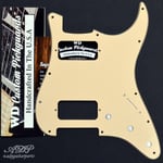 Pickguard Stratocaster HH TV Jones Univ.Mount 3p11H  Strat Cream WD STBA-206B