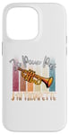 Coque pour iPhone 14 Pro Max Je Peux Pas J'Ai Trompette Musicien Cadeau Trompettiste