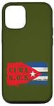 Coque pour iPhone 14 Pro Drapeau Cuba Révolution Cubaine Soutien Patriotique Graphique