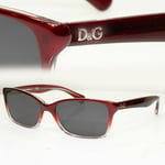 Dolce & Gabbana Burgundy Sunglasses Black Rectangle Bordo D&G DD 1246 2001 30171