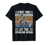 First Time Grandma Let the Spoiling Begin New 1st Time T-Shirt