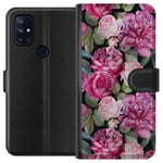 OnePlus Nord N10 5G Sort Lommebokdeksel Rosor