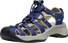 Keen Astoria West Sandal Women Mörkblå/grön 38 - Fri frakt