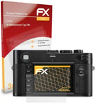 atFoliX 3x Film Protection d'écran pour Leica M Monochrom Typ 246 mat&antichoc