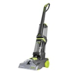 Daewoo Hurricane Cat 5 Washer FLR00115 Upright Carpet Cleaner with Handheld Upholstery Brush Rugs, Stairs, Sofas 1.6L Clean 2.1L Dirty Water Tank 8m Cord 700W, 700 W, 3700 milliliters, Grey